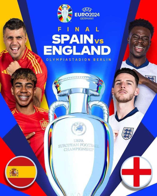 
					Final Euro 2024: Prediksi Spanyol vs Inggris