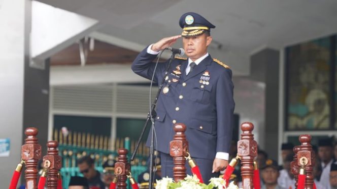 
					Pemkab Bogor Gelar Upacara Harhubnas ke-53, Ada Pemberian Piagam hingga Penyerahan QRIS