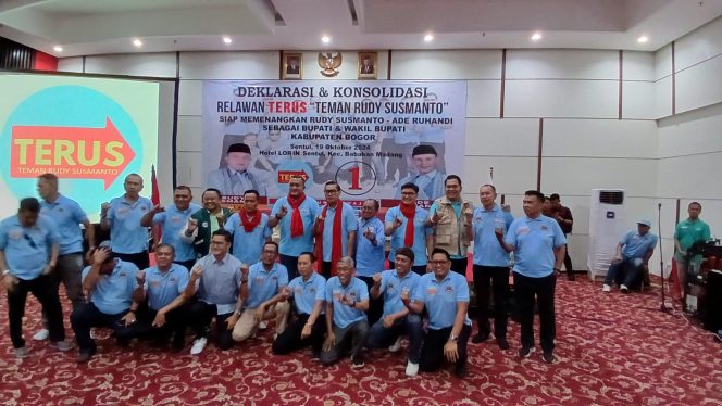 
					Terus Gelar Deklarasi, Siap Menangkan Paslon Rudy Susmanto-Jaro Ade