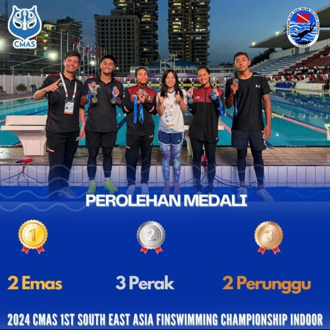 
					Istimewa! Atlet Selam Kabupaten Bogor Kaisar Hanzel Raih 4 Medali di Asean Championship 2024 Kamboja