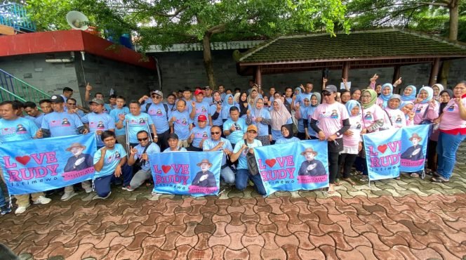 
					Relawan LOVE RUDY Silaturahmi Bersama 300 Keluarga Besar Disabilitas