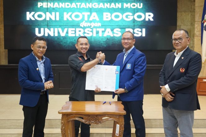 
					KONI Kota Bogor Teken MoU dengan BSI, Siap Berikan Beasiswa kepada atlet dan Pelatih Berprestasi