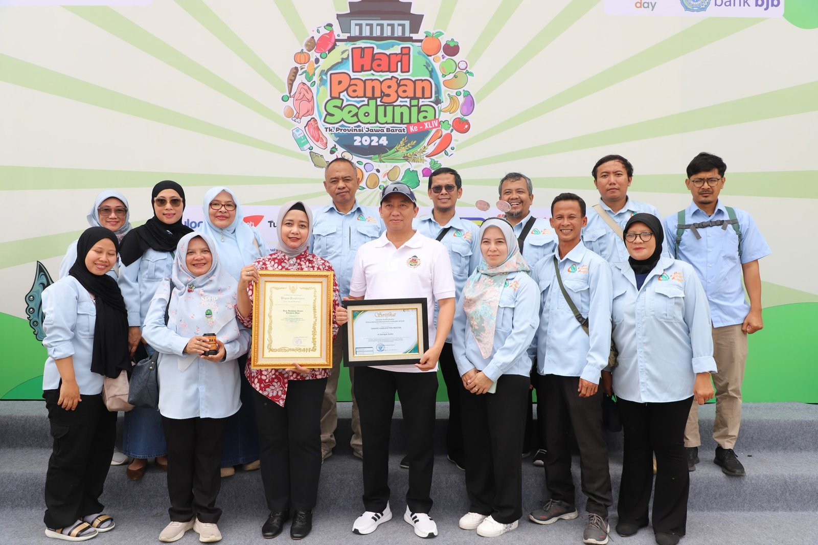 DKP Kabupaten Bogor Raih Penghargaan Tingkat Jabar 2024 di Hari Peringatan Pangan Sedunia