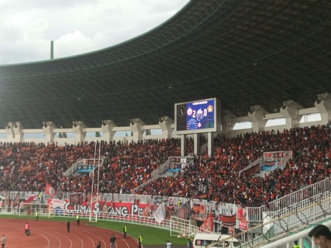 
					Persija Gulung Persik Kediri 2-0 di Stadion Pakansari