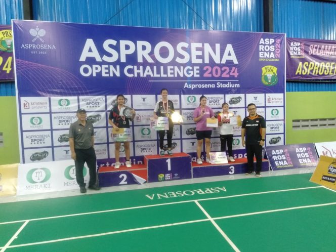 
					350 Peserta Ikuti Event Turnamen Badminton ASPROSENA Open Challenge 2024