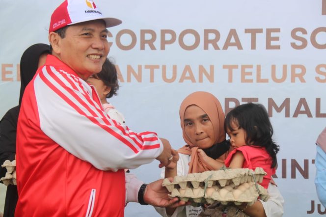 
					Tekan Angka Stunting, Pemkab Bogor dan Malindo Feedmill Salurkan 40 Ribu Telur untuk Masyarakat