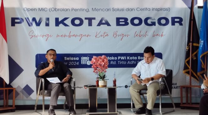 
					Melalui Open Mic PWI Kota Bogor, Pemkot dan DPRD Ekspos Kinerja Tahun 2024