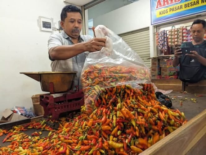 
					Harga Cabai Rawit Merah di Pasar Parung Tembus Rp 120 Ribu Perkilo