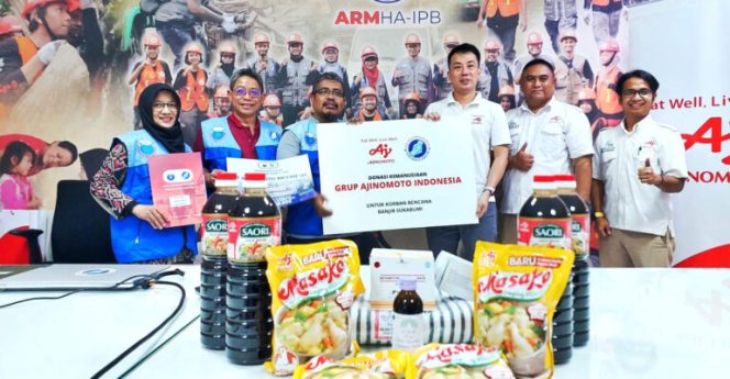 
					ARM HA-IPB Salurkan Bantuan untuk Warga Terdampak Bencana di Sukabumi dari PT Ajinomoto Indonesia