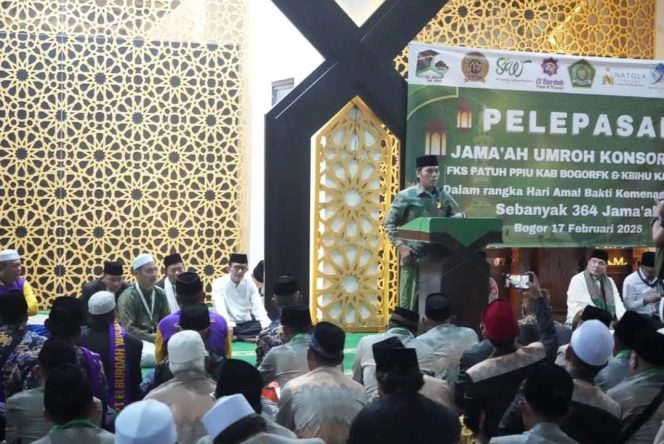
					Lepas Jamaah Umroh Konsorsium FKS Patuh Jabar, Ini Pesan Pj Bupati Bogor