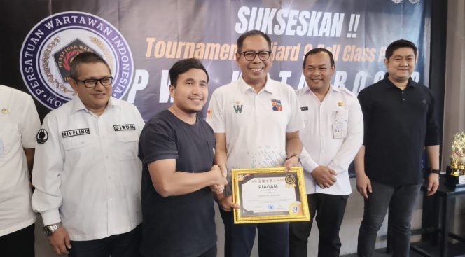 
					PWI Kota Bogor Gelar Turnamen Billiard, Jadi Sarana Mempersatukan Berbagai Pihak