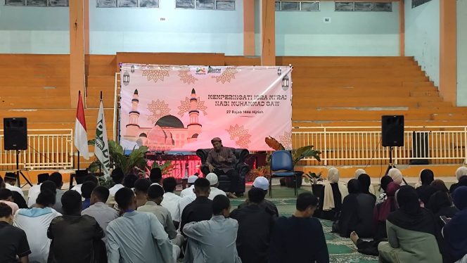 
					Digagas Para Atlet, UPT PPOPM Gelar Peringatan Isra Miraj 1446 Hijriah