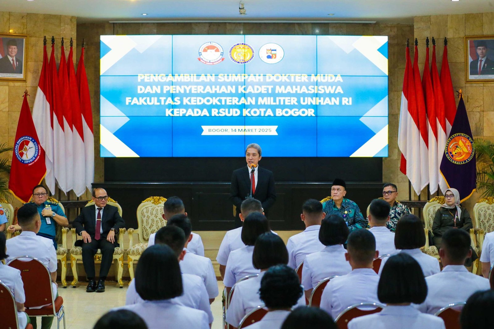 RSUD Kota Bogor Jadi Rumah Sakit Pendidikan bagi 75 Dokter Muda Unhan