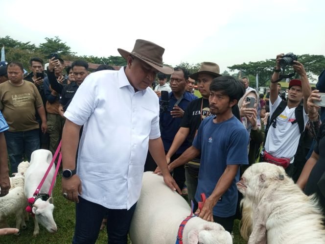 
					TNI AU Gelar Kontes Domba dan Kambing di Pakansari pada Momen HUT ke-79, Bupati Rudy Susmanto: Geliatkan Usaha Peternak Kabupaten Bogor