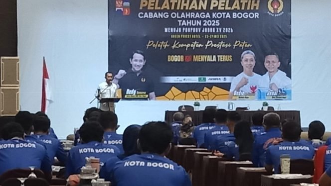 
					Tingkatkan Kualitas SDM, KONI Kota Bogor Gelar Pelatihan Pelatih