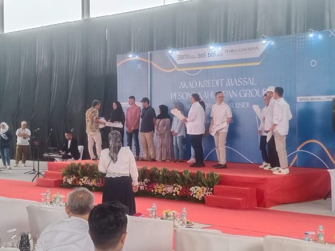 
					Sambil Santuni Ratusan Anak Yatim, Pesona Kahuripan Group Gelar Akad Kredit Massal