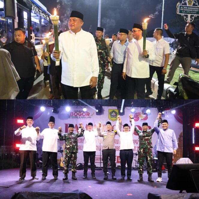 
					Bupati Bogor Resmi Tutup Kabogorfest 2025 dengan Gelaran Pawai Obor Spektakuler