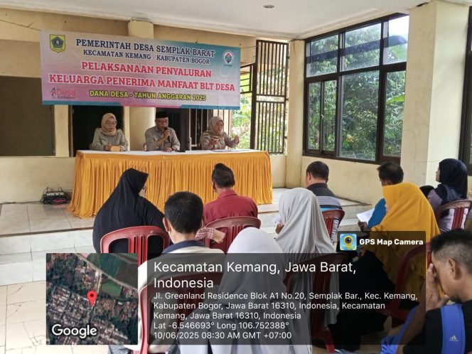
					47 KPM di Desa Semplak Barat Dapat Bantuan BLT-DD untuk 3 Bulan