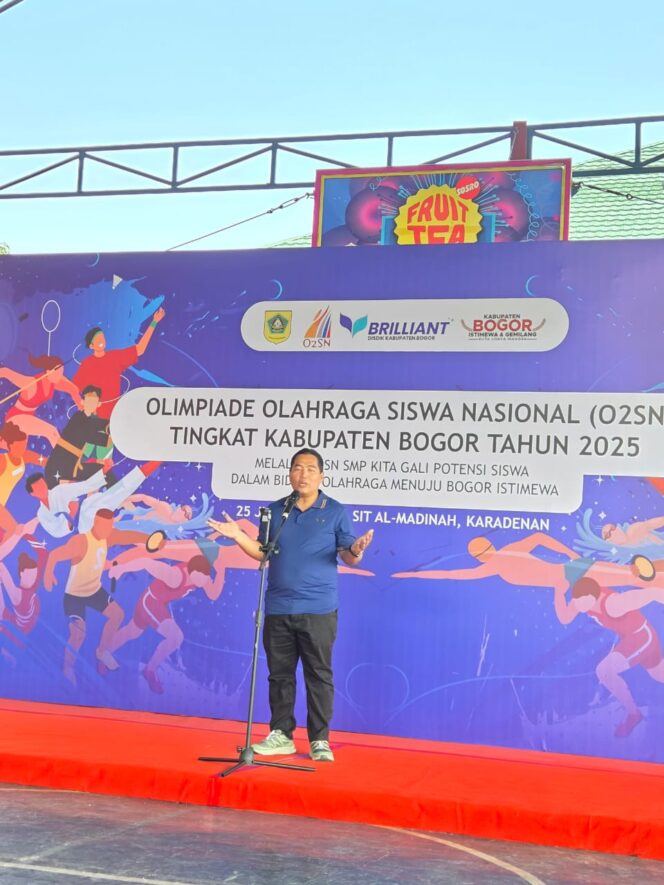 
					Ratusan Pelajar SMP Se-Kabupaten Bogor Ikuti O2SN 2025
