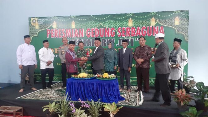 
					Jawab Kebutuhan Warga, Pemdes Pondok Udik Resmikan Gedung Serba Guna Lestari