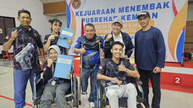 
					Istimewa! NPCI Kabupaten Bogor Juara Umum Menembak Disabilitas Pusrehab Kemhan 2025