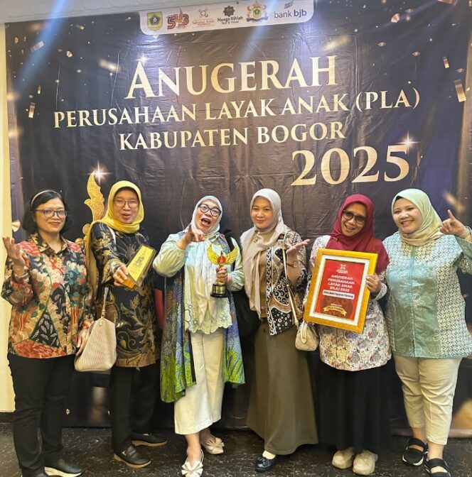 
					Istimewa! RSUD Bakti Pajajaran Sabet Penghargaan Tertinggi Perusahaan Layak Anak 2025 dari APSAI Kabupaten Bogor