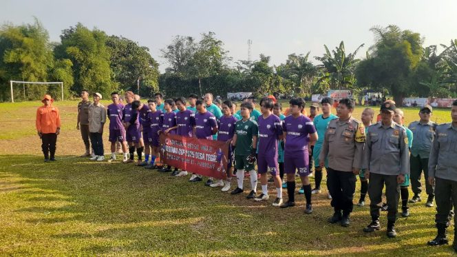 
Tumbuhkan Minat Olahraga Warga, Destana Desa Tegal Kick Off Destana Cup