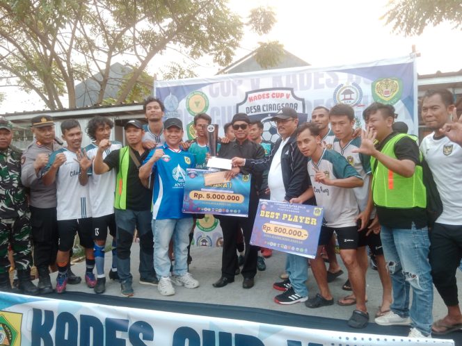 
Sambut HUT RI Ke-80, Pemdes Ciangsana Sukses Gelar Kades Cup V