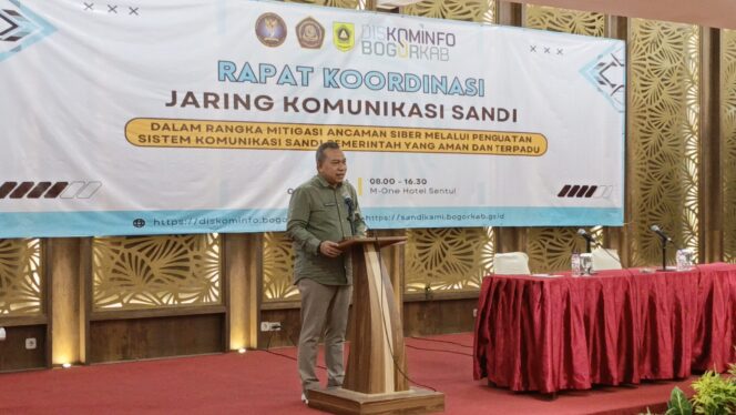 
					Diskominfo Kabupaten Bogor Perkuat Jaring Komunikasi Sandi Tangkal Serangan Siber