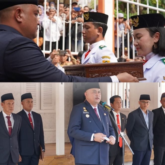 
					Bupati Rudy Susmanto Jemput Bendera Pusaka dari Desa Malasari Menuju Tegar Beriman