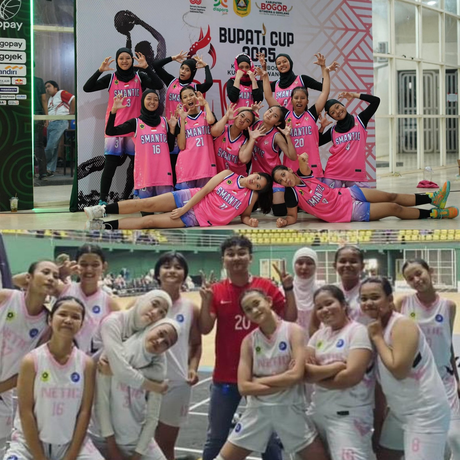 Istimewa! NETIC dan SMANTIC Juara Basket Bupati Cup 2025 Kategori Putri