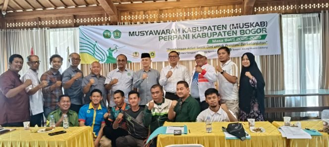 
					Usep Nukliri Resmi Pimpin Perpani Kabupaten Bogor 2025-2029