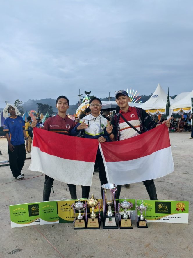 
					3 Atlet Kota Bogor Harumkan Nama Indonesia di Kancah Internasional DND Horseback Archery Thailand 2025