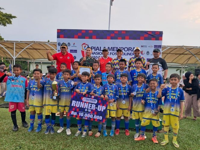 
					SSB Cibinong Raya Raih Runner Up Nasional Piala Menpora Fossbolindo 2025