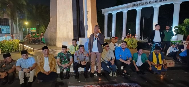 
					GP Ansor Bersama Forkopimda Kota Bogor Gelar Doa Bersama dan Tabur Bunga di Tugu Kujang