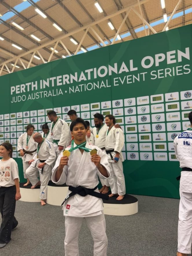 
					M. Fathur Rohman Atlet Judo Kota Bogor Sabet 2 Emas di Perth International Open 2025