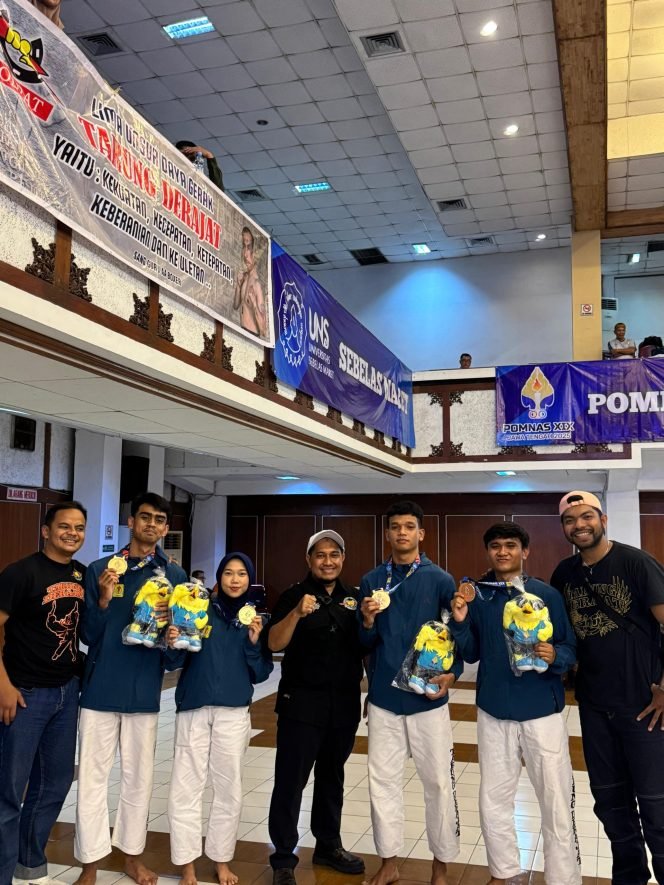 
					Pomnas 2025 Solo: Atlet Tarung Derajat Kota Bogor Raih1 Emas dan 3 Perunggu