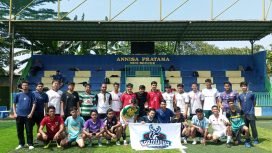 Para talenta muda saat mengikuti seleksi mini soccer yang digelar Sarmudha Deorex di Lapangan Mini Soccer Annisa Pratama, Cibinong, Kabupaten Bogor. (Foto: Erwin)