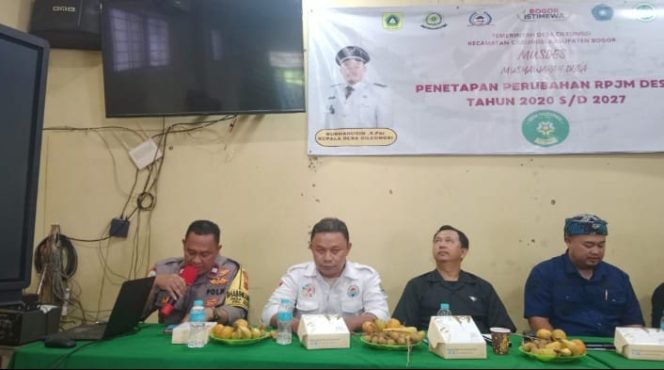 
					Gelar Musdes RPJMDesa, Pemdes Cileungsi Prioritaskan 3 Pembangunan Ini