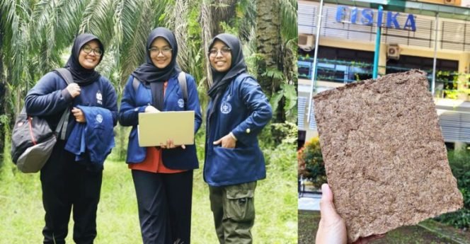 
					Hebat! Mahasiswa IPB University Sulap Limbah Sawit Jadi Panel Akustik Ramah Lingkungan