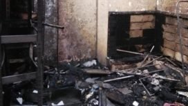 Kondisi rumah di Cileungsi usai alami kebakaran. (Dok Damkar Kab Bogor