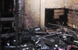 Kondisi rumah di Cileungsi usai alami kebakaran. (Dok Damkar Kab Bogor