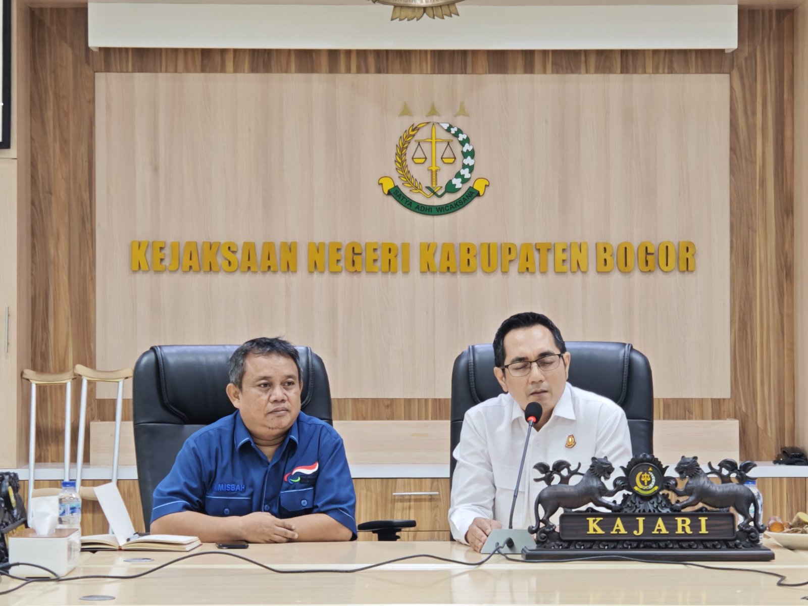 Misbah Ketua NPCI Kagumi Sosok Kajari Kabupaten Bogor