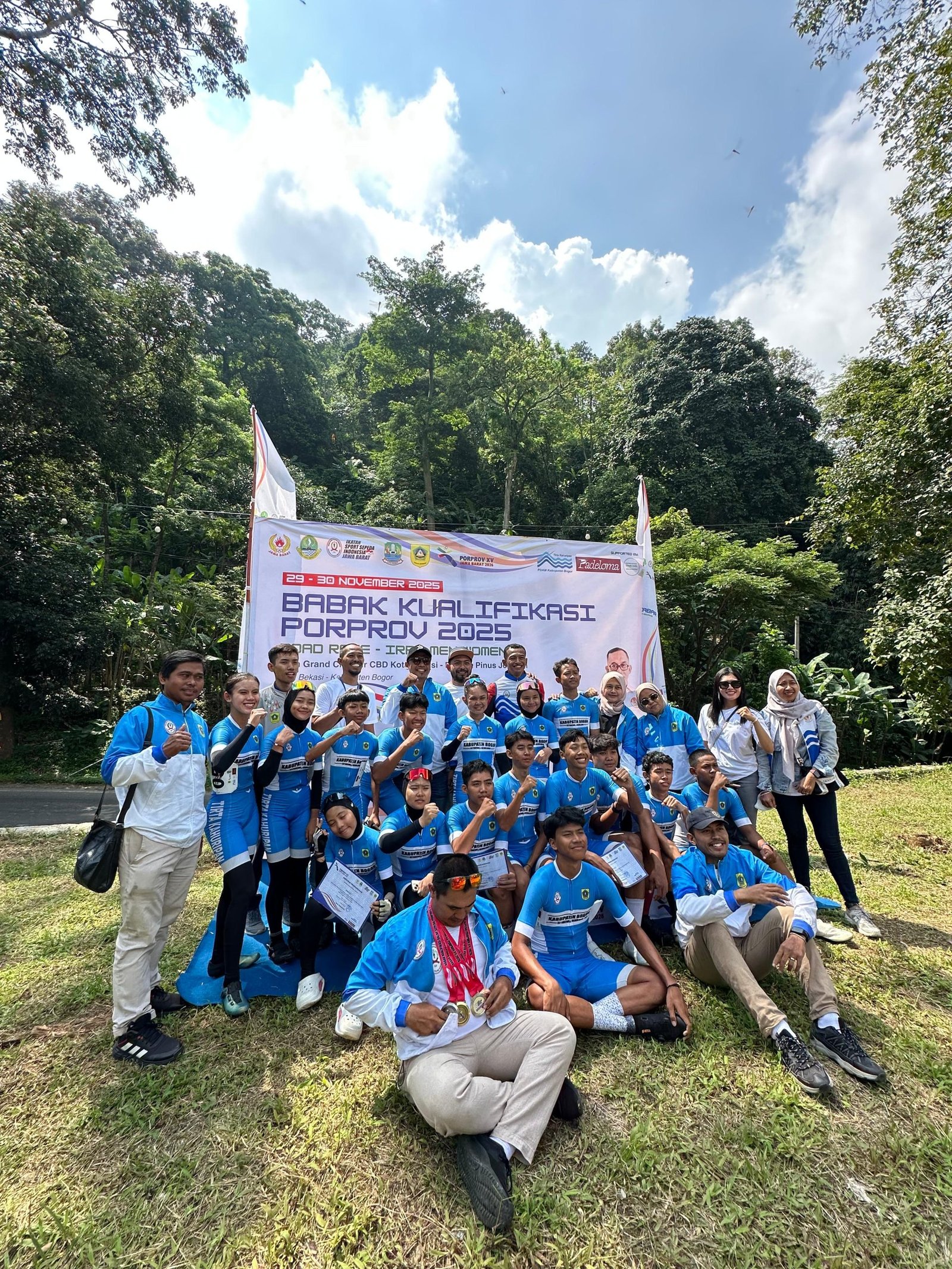 Jelang Porprov Jabar 2026, Tim Sepeda Kabupaten Bogor Siap Gelar TC Jangka Panjang