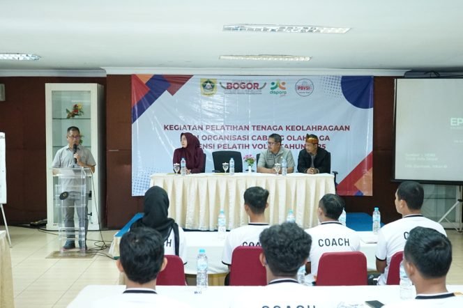 
					Dispora Kabupaten Bogor Gelar Lisensi Pelatih Bola Voli untuk 40 Peserta