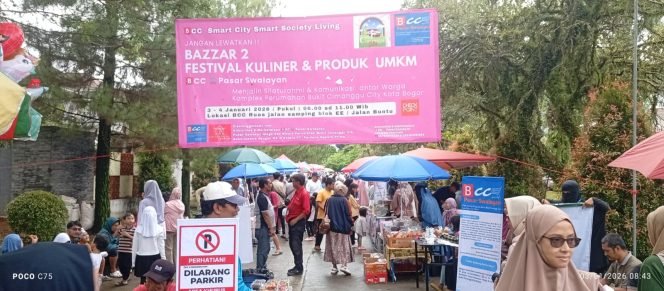 
					BCC Pasar Swalayan Jadi Wadah UMKM Warga Bukit Cimanggu City